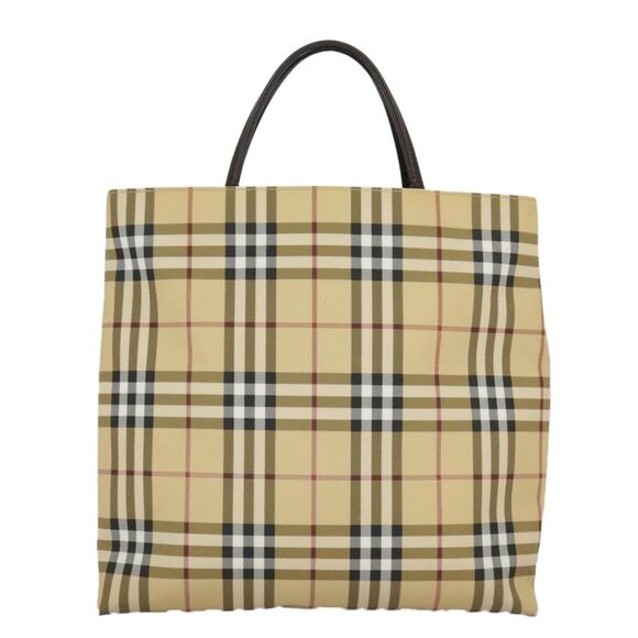 Pre Loved burberry Women Beige Tote Bags - Picture 3 of 8